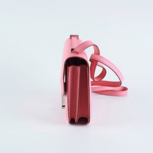 Hermes Constance 18 Rose Confetti Epsom Y Stamp (2020) | AlmaBagz