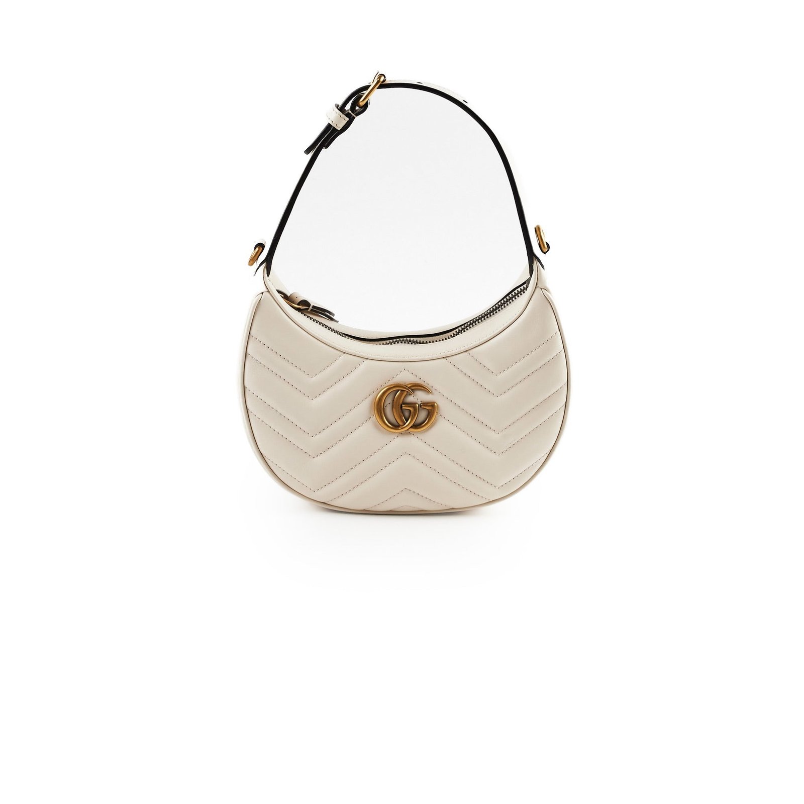 Gucci Marmont Mini Shoulder Bag Ivory | AlmaBagz