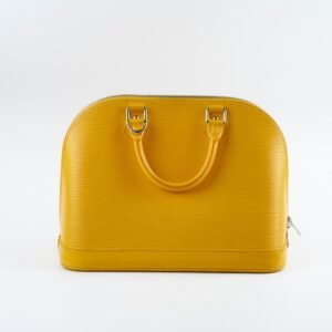 Louis Vuitton Epi Leather Alma PM Yellow | AlmaBagz