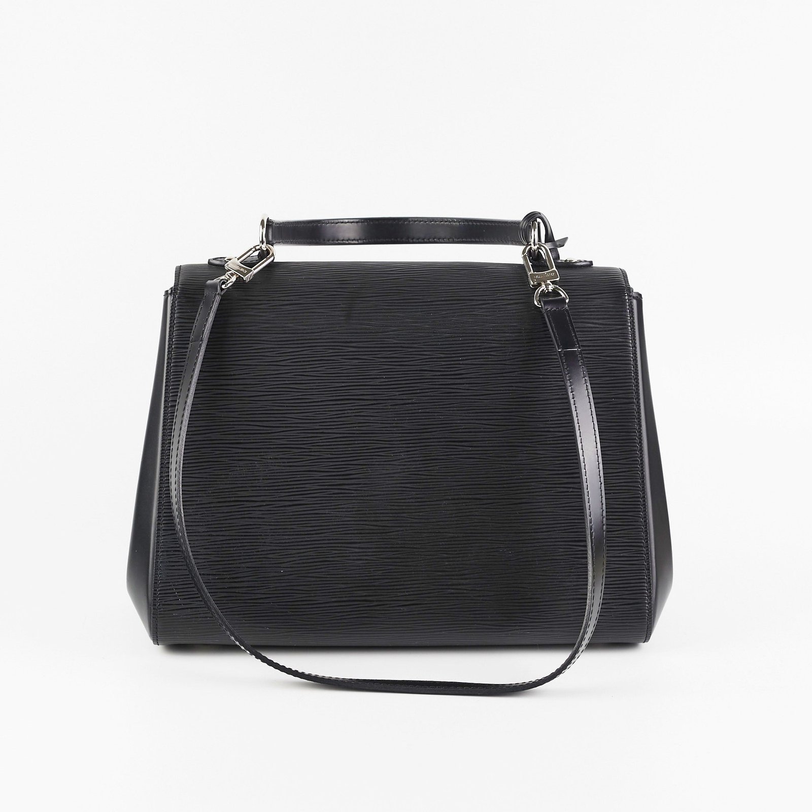 Louis Vuitton Cluny MM Epi Black Bag | AlmaBagz