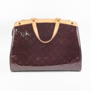 Louis Vuitton Brea GM Amarante Monogram Vernis | AlmaBagz