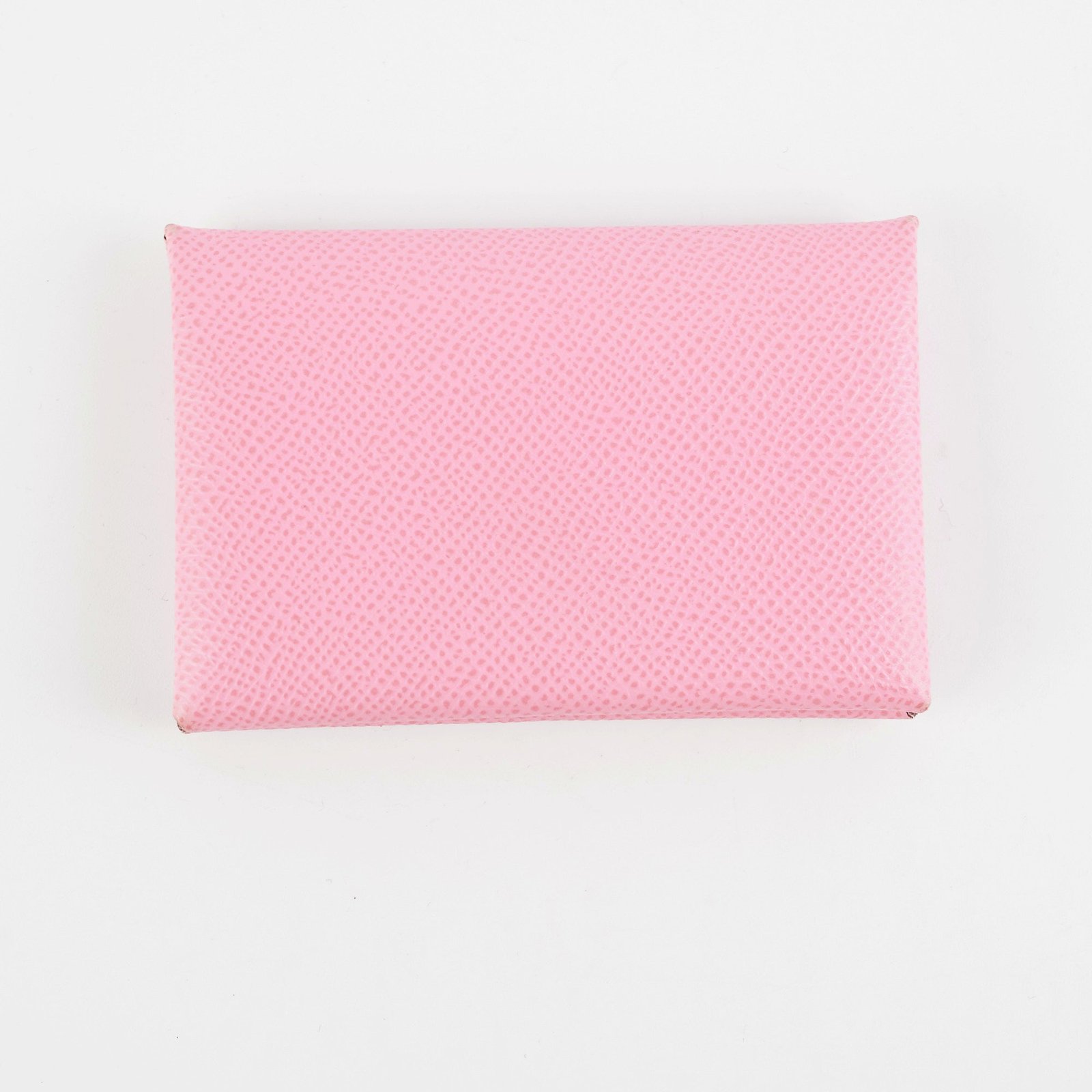 Hermes Calvi Light Pink Card Holder | AlmaBagz