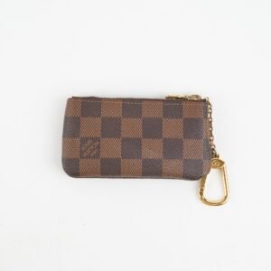 Louis Vuitton Key Pouch Damier Ebene | AlmaBagz