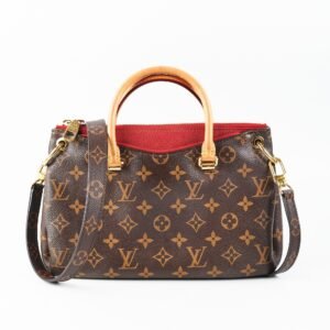 Louis Vuitton Pallas BB Monogram/Red | AlmaBagz