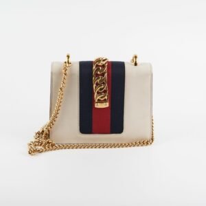 Gucci Mini Sylvie Bag Cream | AlmaBagz