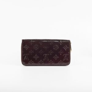 Louis Vuitton Amarante Monogram Vernis Zippy Wallet | AlmaBagz