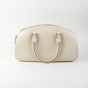 Louis Vuitton Jasmine Boston Epi White Bag | AlmaBagz