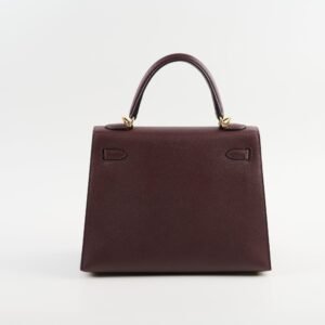 Hermes Kelly 25 Epsom Rouge Z Stamp 2021 | AlmaBagz
