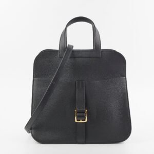 Hermes Halzan 31 Noir Bag - B Stamp 2023 | AlmaBagz