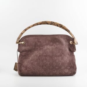Louis Vuitton Monogram Suede Python Whisper Bag | AlmaBagz