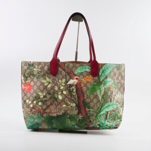 Gucci GG Supreme Tian Monogram Medium Tote | AlmaBagz