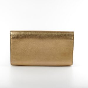 Louis Vuitton Louise Pochette Gold Clutch | AlmaBagz