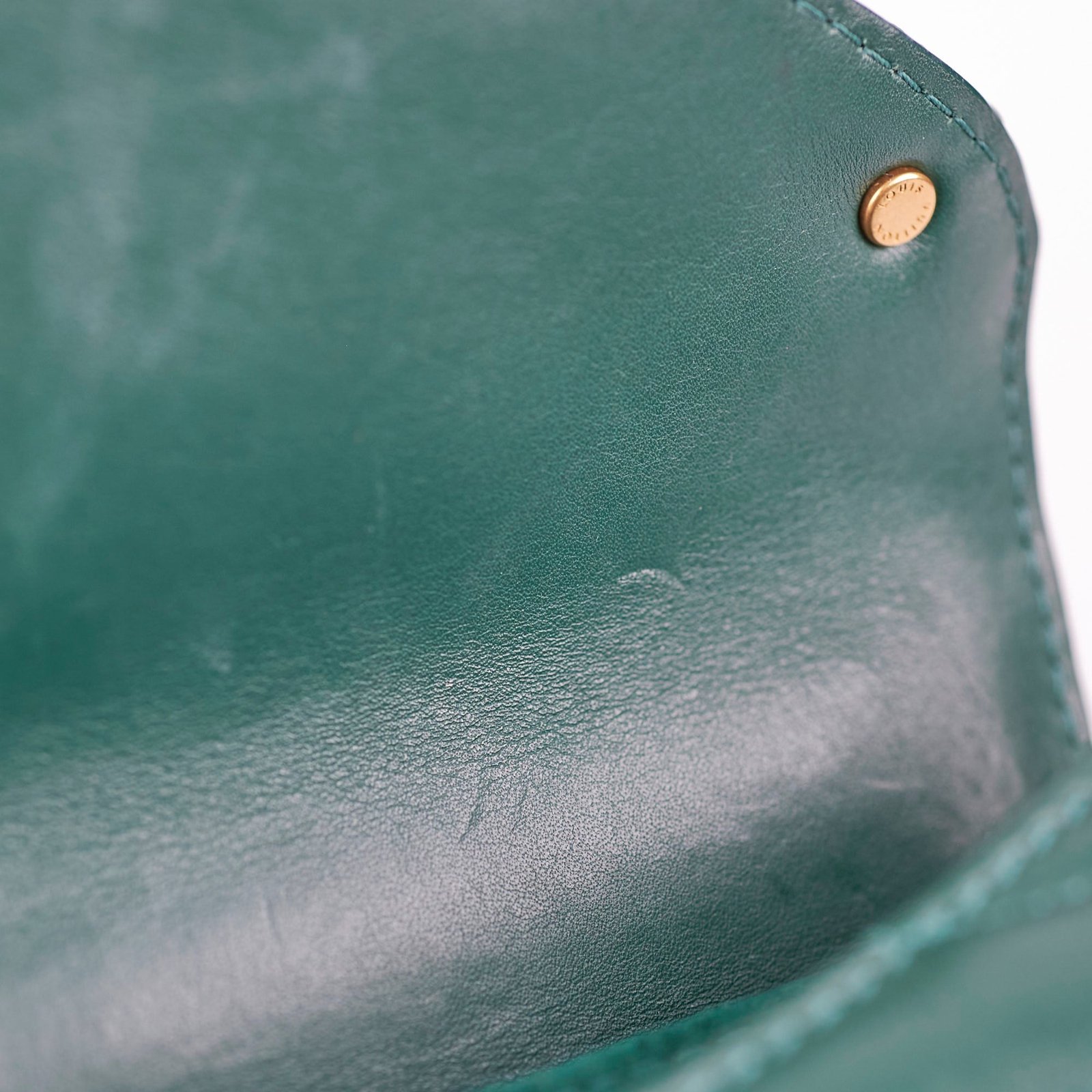 Louis Vuitton New Wave Small Bag Green | AlmaBagz - Image 8