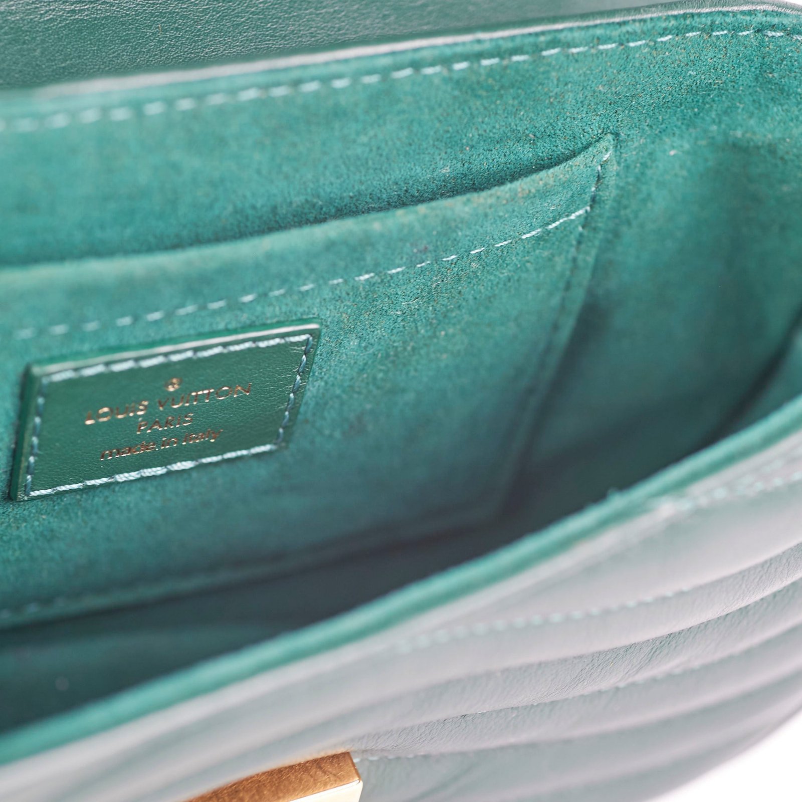Louis Vuitton New Wave Small Bag Green | AlmaBagz - Image 6