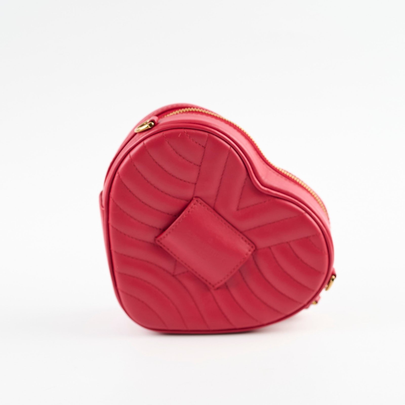 Louis Vuitton New Wave Heart Crossbody Red | AlmaBagz