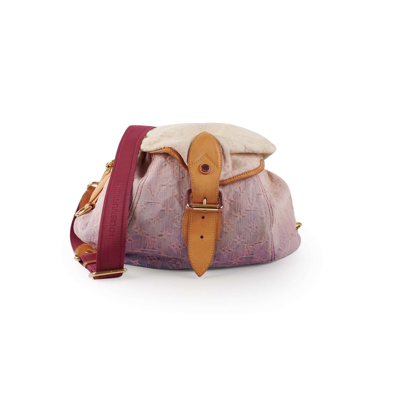 Louis Vuitton Pink Denim Sunshine | AlmaBagz - Image 15