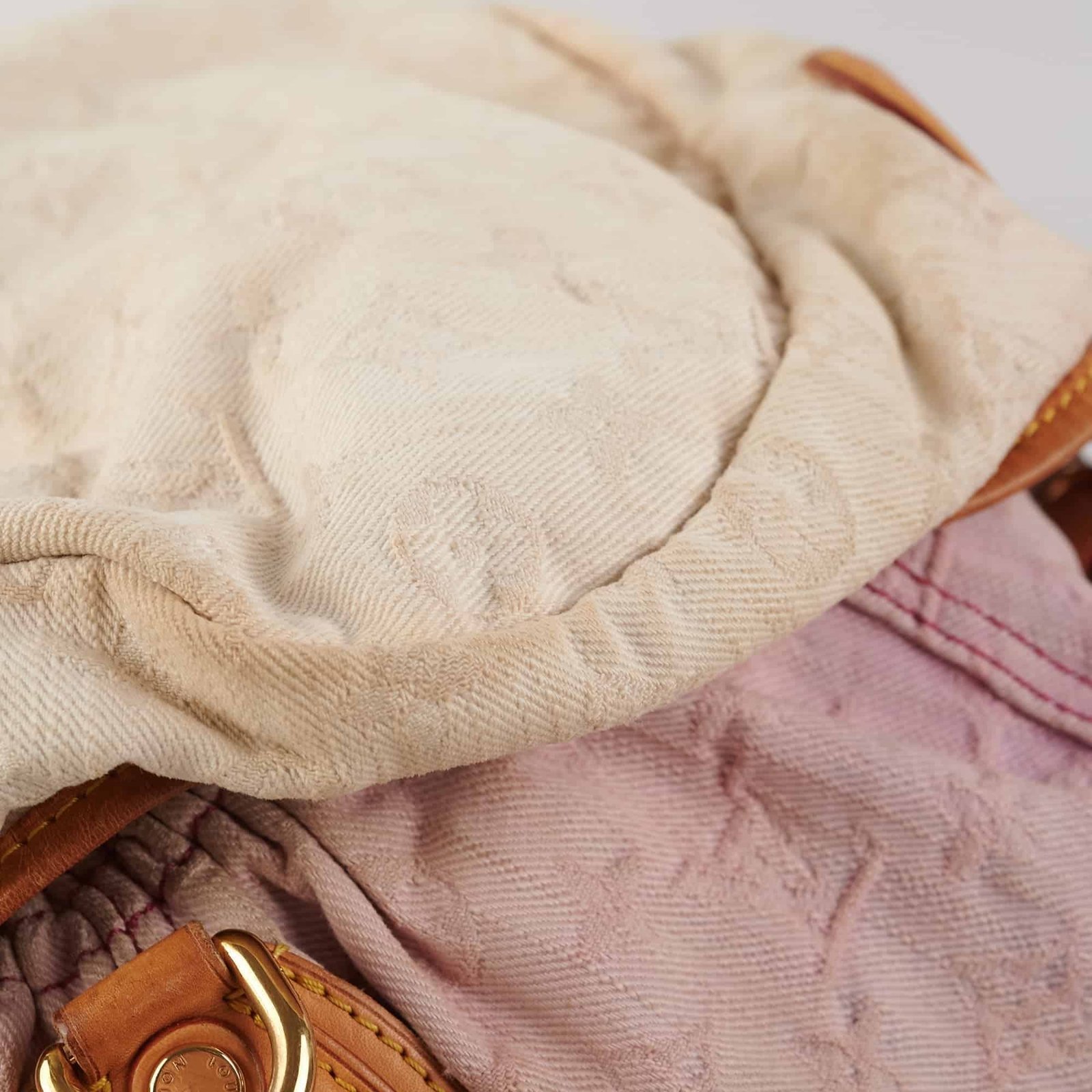 Louis Vuitton Pink Denim Sunshine | AlmaBagz - Image 14