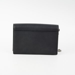 Louis Vuitton Lock Me Pochette Chain Black | AlmaBagz