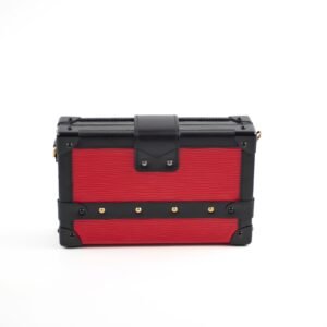Louis Vuitton Red Petite Malle | AlmaBagz