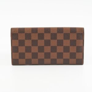 Louis Vuitton Damier Ebene Long Wallet | AlmaBagz