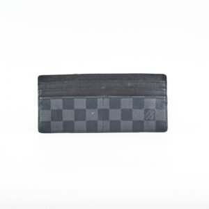 Louis Vuitton Flat Damier Azur Wallet | AlmaBagz