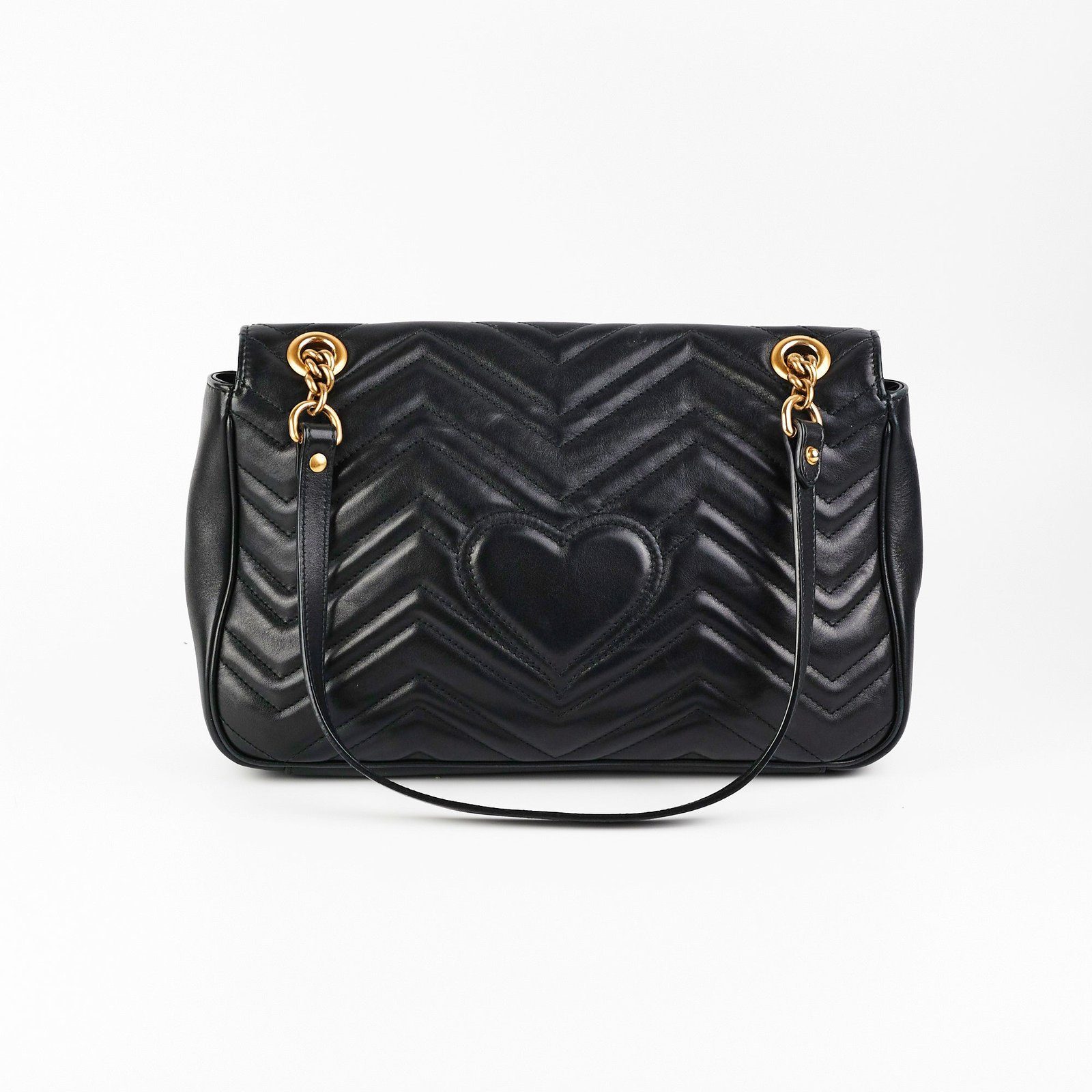 Gucci Medium Marmont Black | AlmaBagz