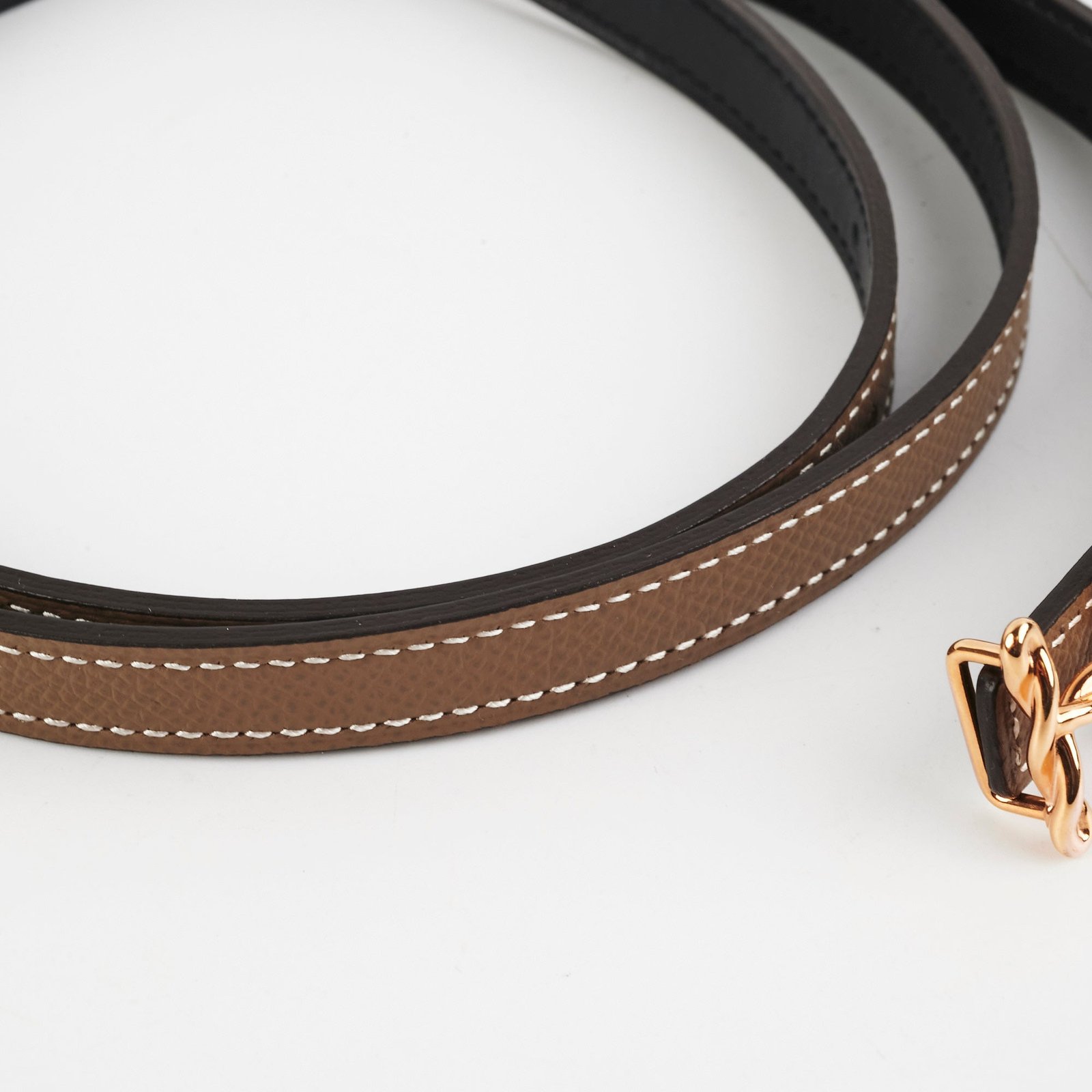 Hermes H Etoupe/Black Size 90cm Belt | AlmaBagz - Image 6