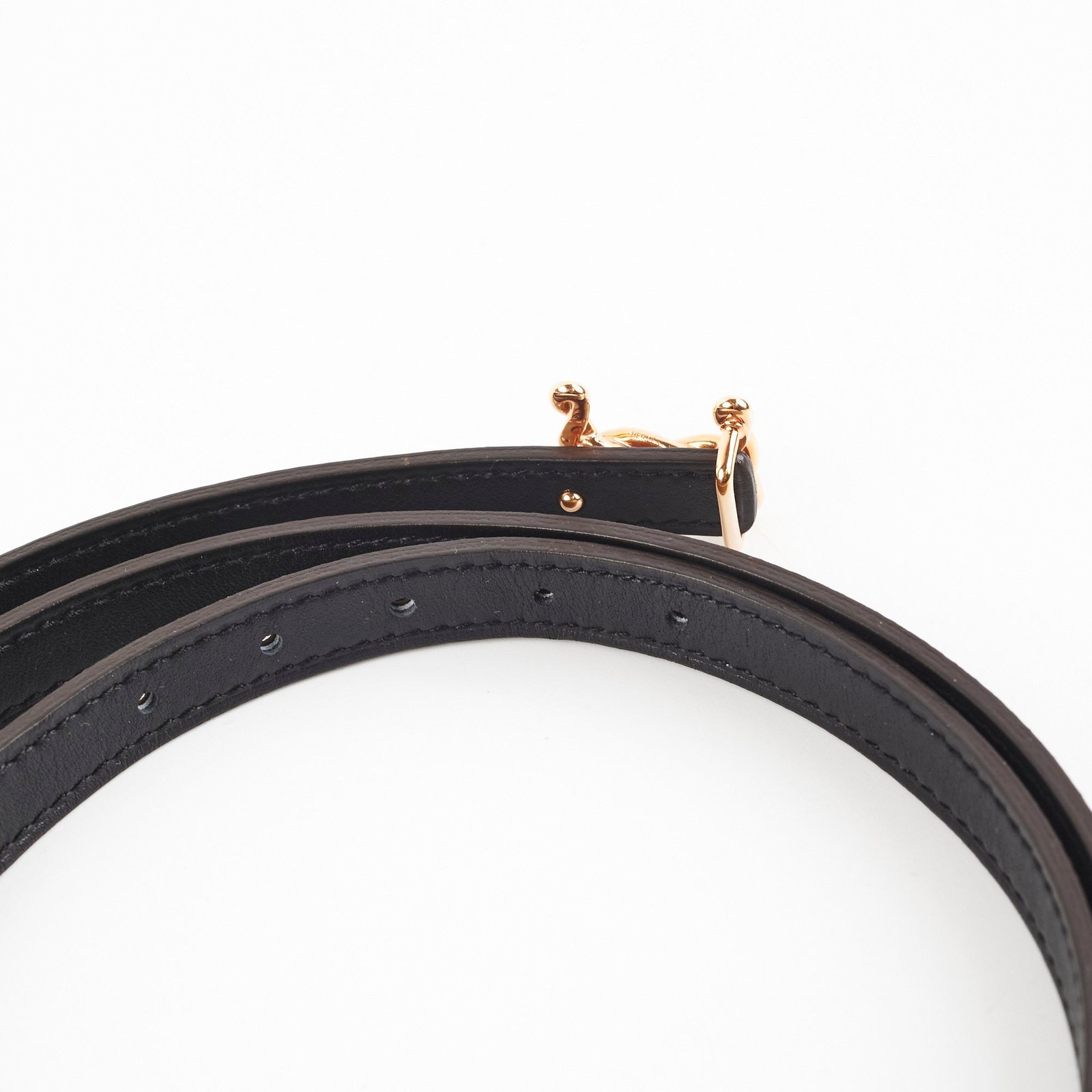 Hermes H Etoupe/Black Size 90cm Belt | AlmaBagz - Image 3