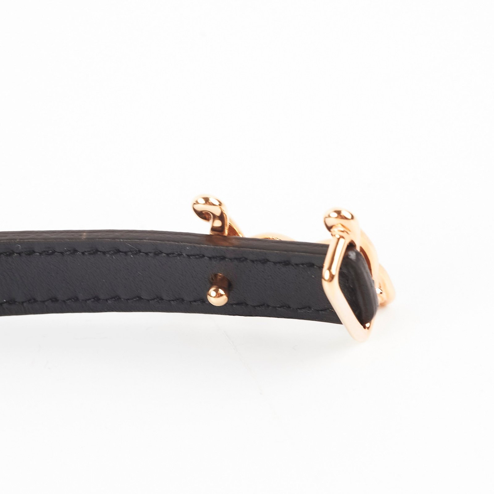 Hermes H Etoupe/Black Size 90cm Belt | AlmaBagz - Image 5
