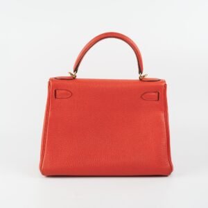 Hermes Kelly 28 Togo Capucine Stamp Q Square (2013) | AlmaBagz