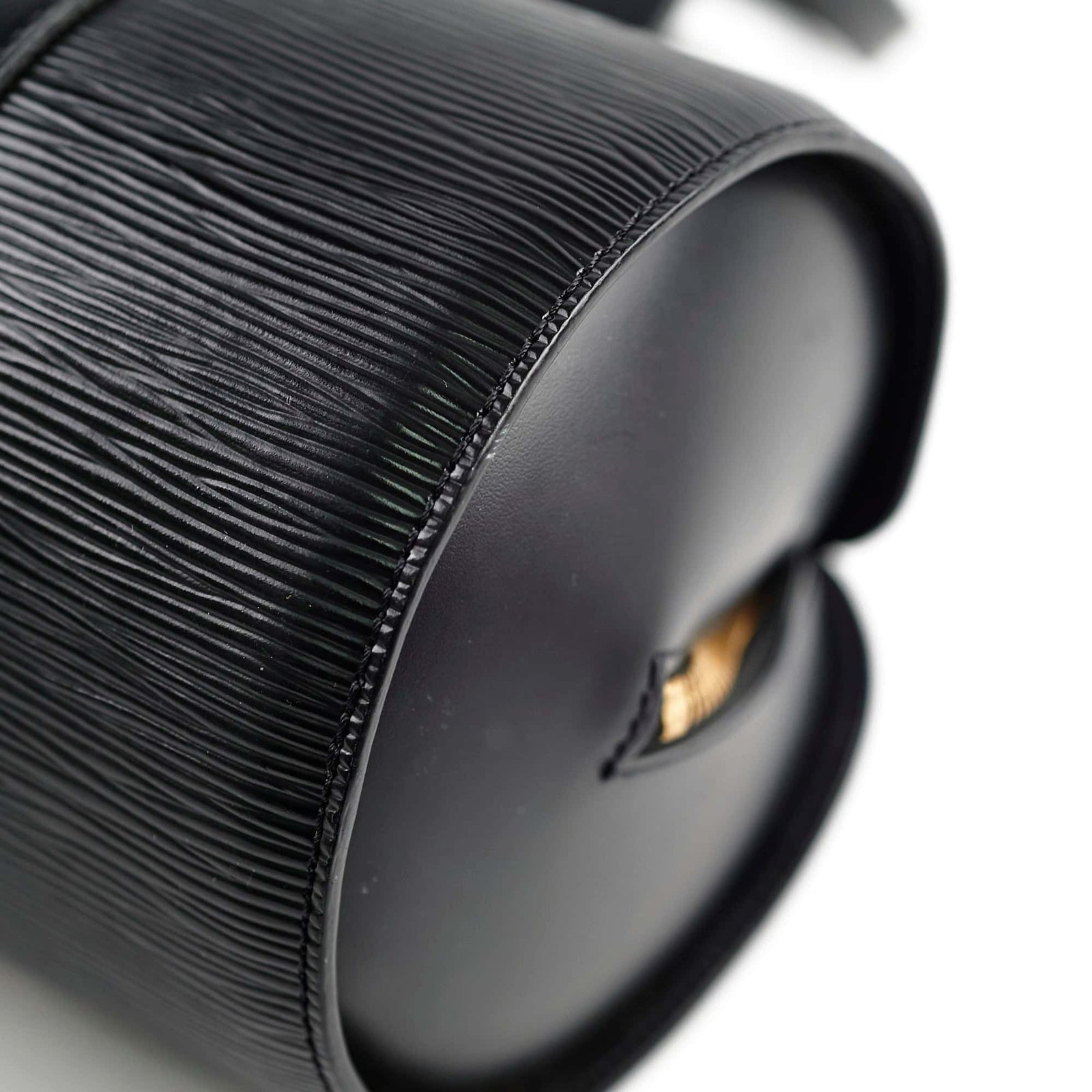 Louis Vuitton Soufflot Epi Black | AlmaBagz - Image 13