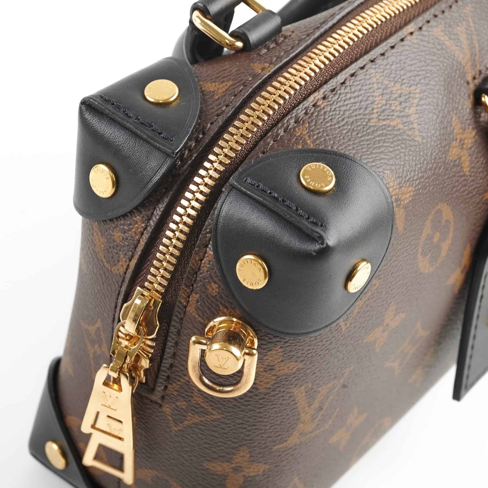 Louis Vuitton Petite Malle Souple Monogram Microchip | AlmaBagz - Image 5