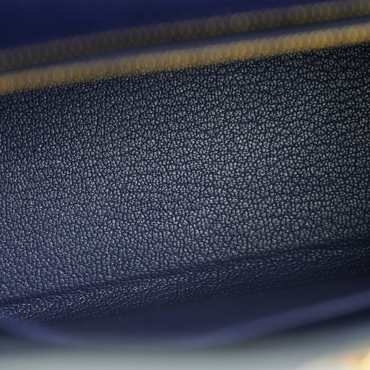 Hermes Kelly 25 Blue Saphir C Stamp | AlmaBagz - Image 7