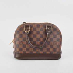 Louis Vuitton Alma BB Damier Ebene | AlmaBagz