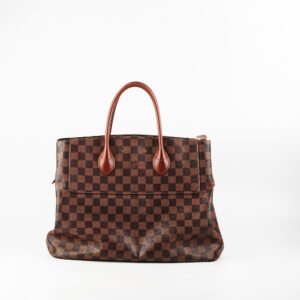 Louis Vuitton Ascot Damier Ebene Bag | AlmaBagz