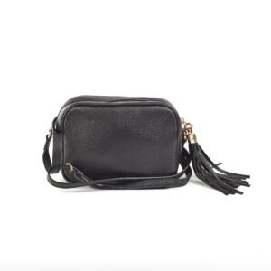 Gucci Soho Disco Black Crossbody Bag | AlmaBagz