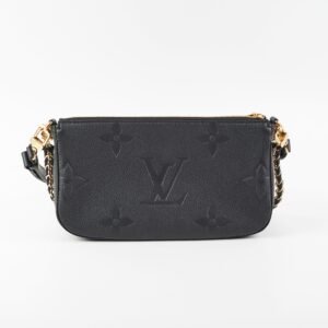 Louis Vuitton Multi Pochette Black Empriente Shoulder Bag | AlmaBagz