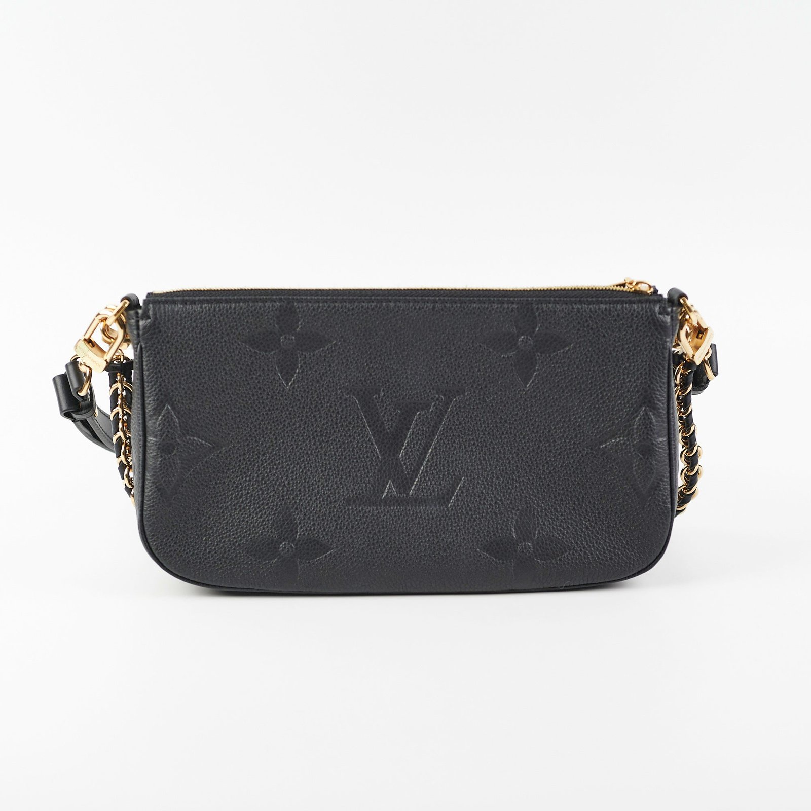 Louis Vuitton Multi Pochette Black Empriente Shoulder Bag | AlmaBagz
