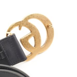 Gucci Marmont Gold Belt 100cm | AlmaBagz