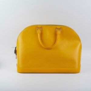 Louis Vuitton Alma GM Yellow Epi Bag | AlmaBagz