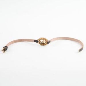 Gucci Logo Rhinestone Black Choker | AlmaBagz