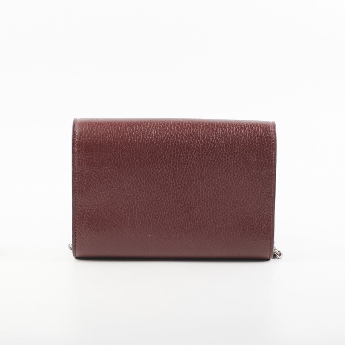 Gucci Dionysus Leather WOC Burgundy Bag | AlmaBagz