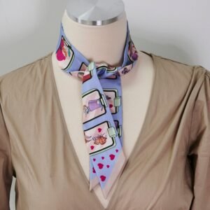 Hermes Twilly Light Blue | AlmaBagz