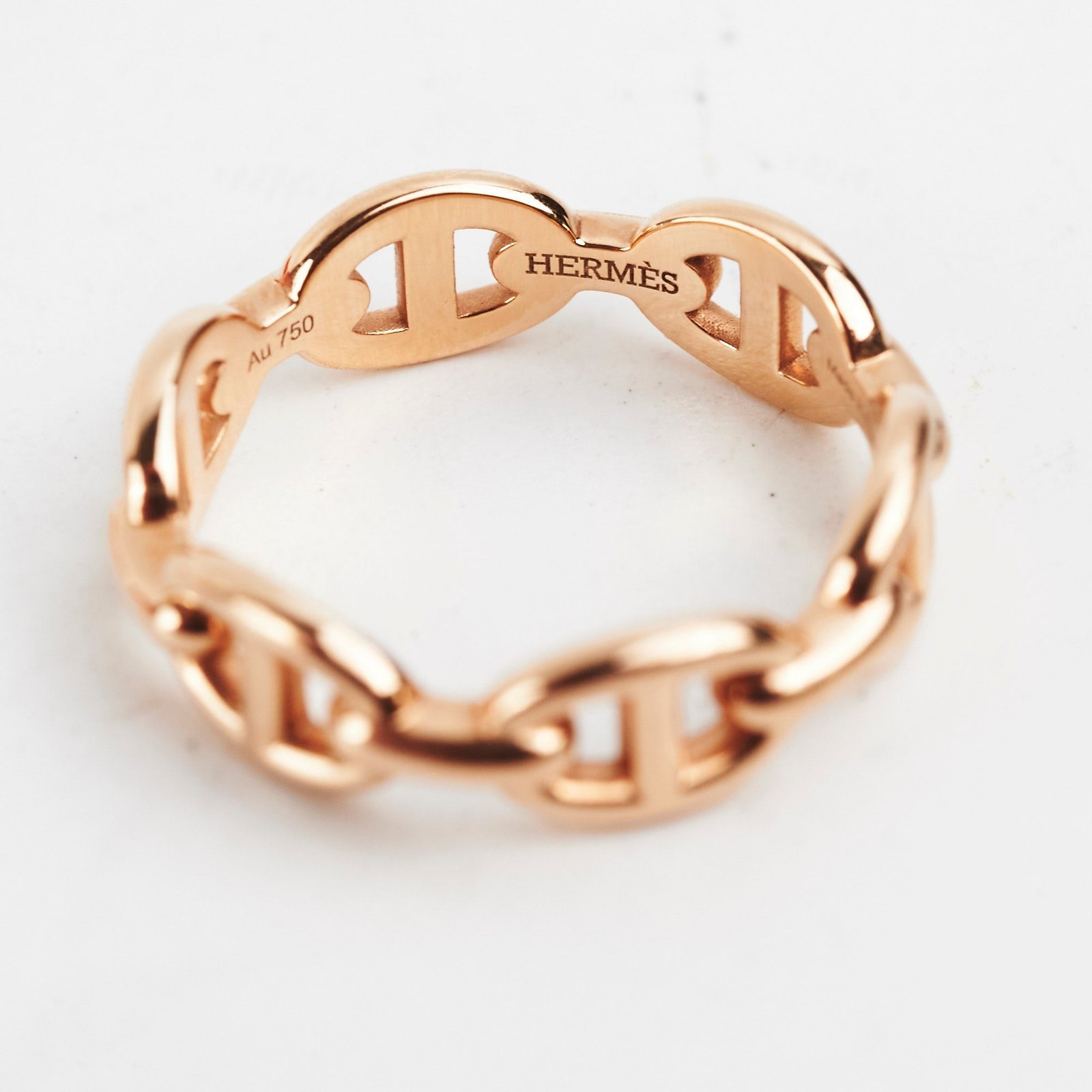 Hermes Chaine Rose Gold Size 54 | AlmaBagz