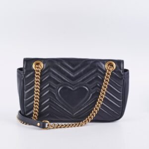 Gucci Marmont Small Black | AlmaBagz
