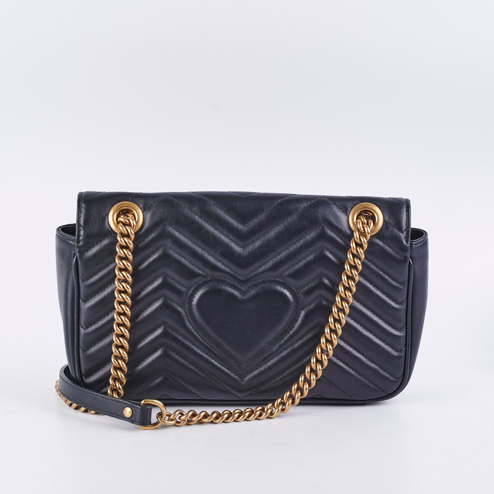 Gucci Marmont Small Black | AlmaBagz