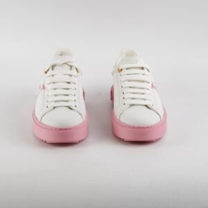Louis Vuitton Pink Monogram Sneakers Size 36.5 | AlmaBagz