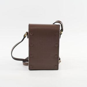 Gucci Mini Horsebit 1955 Dark Brown | AlmaBagz