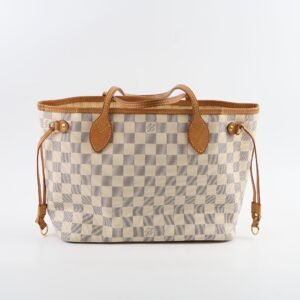 Louis Vuitton Neverfull Pm Damier Azur | AlmaBagz