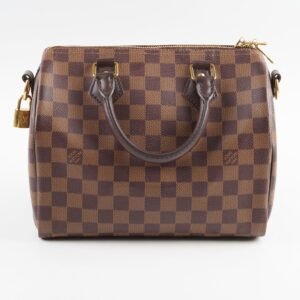 Louis Vuitton Speedy 25 Bandoulliere Damier Ebene | AlmaBagz